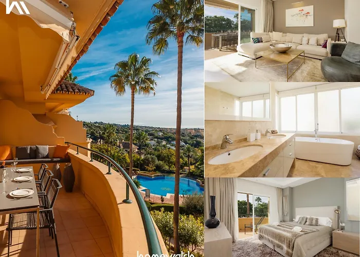 Holiday Home, With Sea Views, South Facing And Close To The Golf Course And The Beach, In Elviria Hills